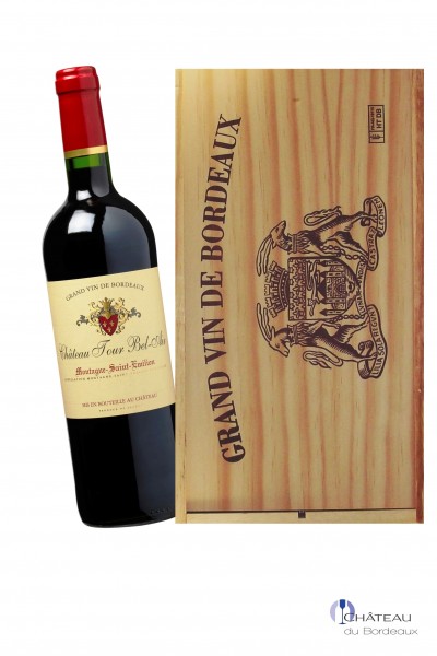2014 Château Tour Bel Air 2er Holzkiste