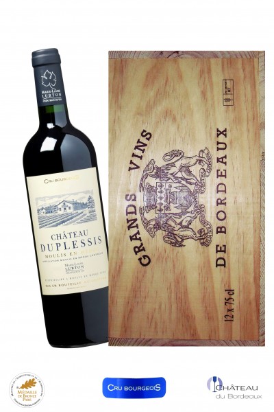 2007 Château Duplessis 12er Holzkiste