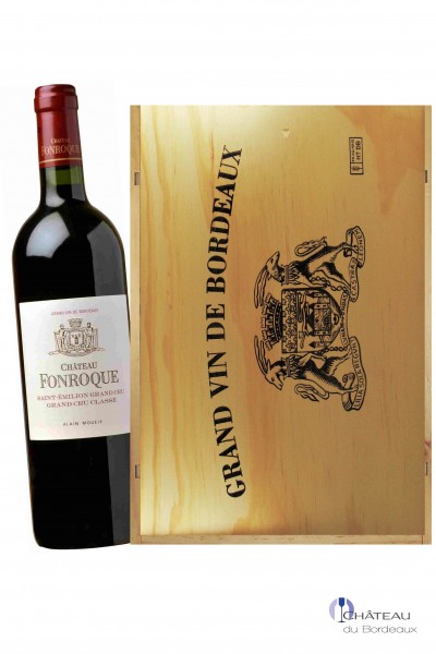2015 Château Fonroque 3er Holzkiste