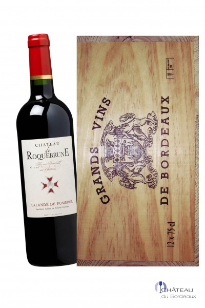 2015 Château de Roquebrune 12er Holzkiste