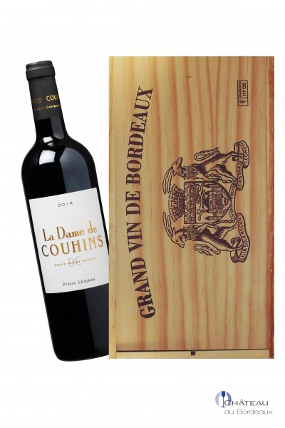 2014 La Dame de Couhins 2er Holzkiste