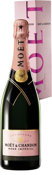 Moët & Chandon Brut Rosé Impérial in Geschenkverpackung