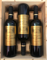 6er Holzkiste Château Gravettes 2006