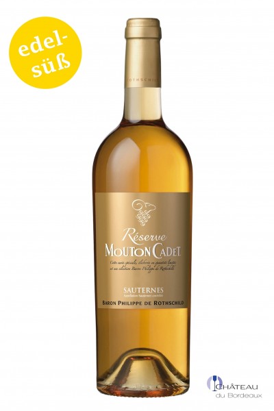 2016 Baron Rothschild Mouton Cadet Réserve Sauternes